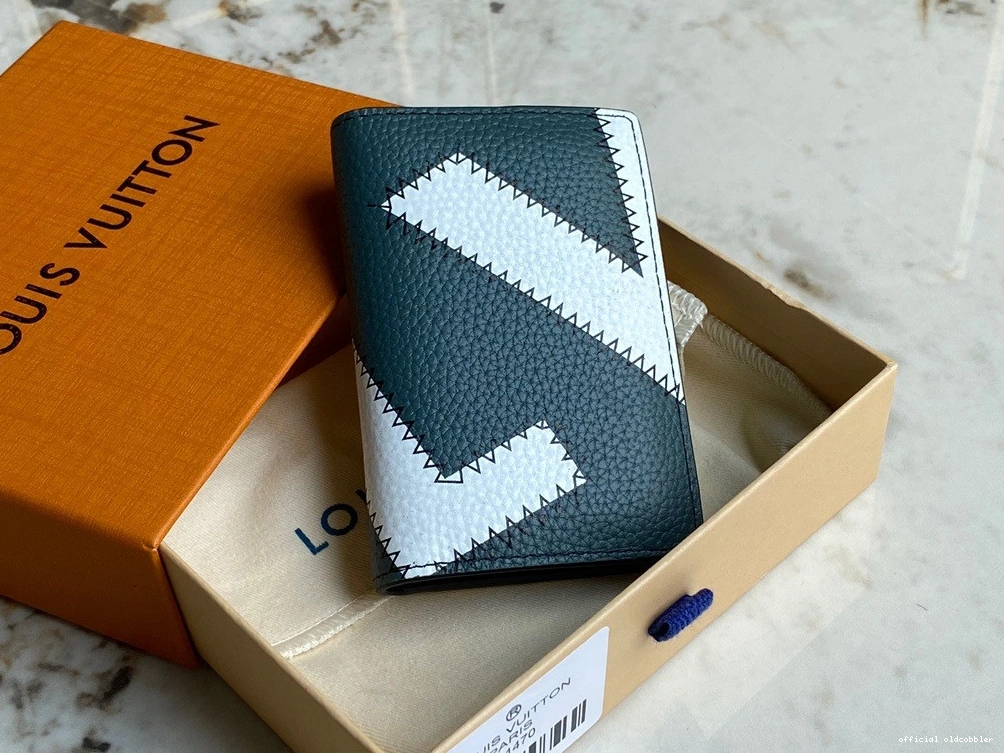 Official oldcobbler VUITTON ORGANIZER POCKET LOUIS 0811